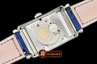 Franck Muller Long Island Ld 952QZ DIAM/SS/LE (Blue) Wht GF Swiss Qtz