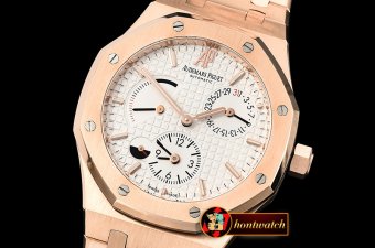 Audemars Piguet Royal Oak Reserve/Duo Time 26120 RG/RG White Asia 23J