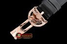 Breguet Queen of Naples Ladies Diams RG/LE Wht MOP Jap Movt