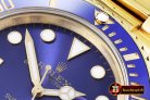 Rolex Submariner 116618 YG/YG Blue BP Ult A3135 Mod