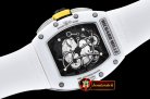 Replica Richard Mille RM061-01 Yohan Blake TZP White Cer Green C
