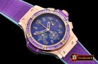 Hublot Big Bang Pop Art 38mm RG/LE Purple/Dark Bez OS20 Qtz