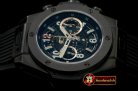 HUB0329D - Big Bang Black Unico PVD/RU Skeleton Asian 7750