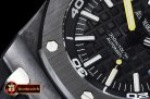 Audemars Piguet Royal Oak Diver 15706 FC/RU Black JF Ult 1:1 MY9015 Mod