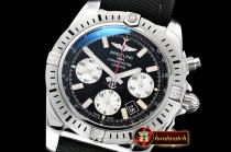 Breitling Chronomat Airborne 44 B01 SS/NY Black Asia 7750