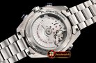 Omega Planet Ocean Chrono Gry SS/SS Grey OMF V4 A7750 Mod