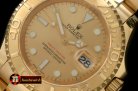 Best Replica Rolex Yachtmaster Men FG Gold Asia 2813 25J 28800