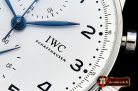 IWC Portuguese Chrono "150 Years" SS/LE Wht/Blu YLF A7750