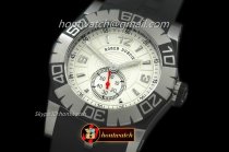 Roger Dubuis Replica Easy Diver Automatic SS/RU White