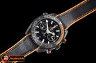 OMG0538C -P-Ocean Chrono Blk/Org DLC/NY Blk JHF V3 A7750 Mod9900