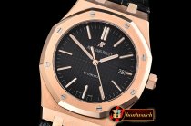 Audemars Piguet Royal Oak 15400 RG/LE Black OMF MY9015 Mod 3120