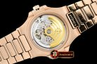 Patek Philippe Nautilus 5711 40mm Diams RG/RG Diams Miyota 9015 Mod