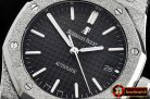 Audemars Piguet Royal Oak 37mm Frosted SS/SS Black JHF MY9015