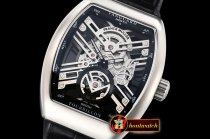 Franck Muller Vanguard Tourbillon Skeleton SS/LE/RU Asia 23J