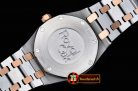 Replica Audemars Piguet Royal Oak Ladies 33mm RG/SS Wht JF Swiss