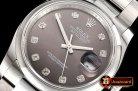 Rolex DateJust 36mm Oyst Dm 904L SS/SS D.Gry/Diam GMF SA3135