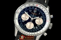 Replica Breitling Navitimer SS/LE Black Num 7750