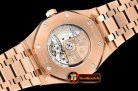 Audemars Piguet Royal Oak 15400 RG/RG Black JF V5 MY9015 Mod 3120