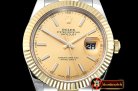 Rolex Datejust II DJ2 41mm Oyt Flt YG/SS Gold Stk BP Asia 2813