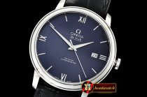 Omega De Ville Prestige Mens SS/LE Blue MKF Miyota 9015