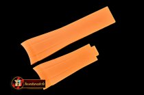 Rolex Rubber B Orange Vulcanized Strap For Sports Rolex