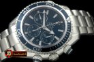 OMG0374A - Planet Ocean 45.5 Chrono SS/SS Blue 7753