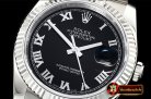 Rolex Datejust DJ 36mm Jub Flt 904L SS/SS Blk/Rmn ARF A3135 Mod