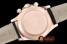 Replica Rolex Daytona 18K RG Wrp RG/LE Blk Stk BP A7750 Mod4130