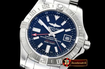 Breitling Avenger II GMT A3239011 SS/SS Blue GF A2836