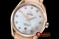 OMG0462A - Aqua Terra 38mm RG/RG White MOP JHF A2836 Mod8501
