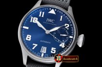Replica IWC Big Pilot LPP SandBlasted SS/NY Blue YLF A521111