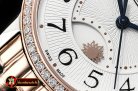 Jaeger Le Coultre Rendez-Vous Day/Night Diams RG/SS White MY9015 Mod