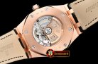 Audemars Piguet Royal Oak 15400 Wrapped RG/LE Black BP MY9015 Mod 3120