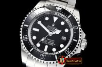 Rolex DeepSea Dweller 116660 SS/SS Black BP V2 Asia 3135