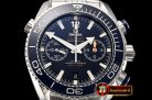 Omega Planet Ocean Chrono SS/SS Blue OMF V4 A7750 Mod