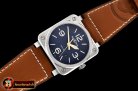 Bell Ross BR03-92 42mm SS/LE Blue/Gold MY9015