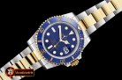 Rolex Submariner 116613 YG/SS Blue JF Ult A3135 Mod