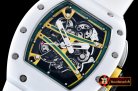 Replica Richard Mille RM061-01 Yohan Blake TZP White Cer Green C
