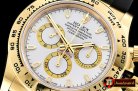 Rolex Daytona 116508 YG/RU Wht/Stk OMF A4130 Mod