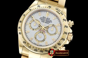 Rolex Daytona YG/YG White Stks JF Asia 7750