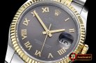 Rolex Datejust DJ 36mm Jub Flt YG/SS Dark Grey Rmn BP A3135 Mod