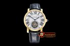 Cartier Ronde De Cartier 42mm YG/LE White Tourbillon HW