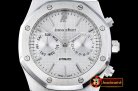 AP0380B - Royal Oak Calendar SS/SS White VK Quartz