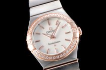 OMEGA CONSTELLATION 123.25.27.60.55.001 27MM 1376F QZ OM013