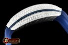 Franck Muller Vanguard Mens V45 Diams SS/LE/RU Blue Diam ABF Asia 2824