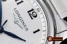 Longines Master Collection SS/SS White/Num MY9015 Mod