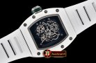 Richard Mille RM055 Bubba Watson CER/VRU Wht Sk Grn KVF MY8215 Mod