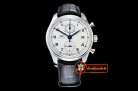 IWC Portuguese Chrono Classic IW390404 SS/LE W/B ZF A7750