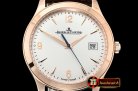 Jaeger Le Coultre Master Control Date 1548420 RG/LE White ZF Asia 23J Mod