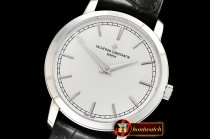 VC0114B - Patrimony Traditionnelle 41mm SS/LE Wht Chk MY9015 Mod